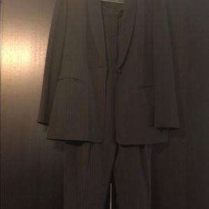 Pinstripe elegant pantsuit